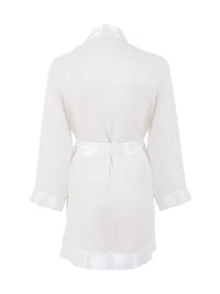 Chiffon Short Robe