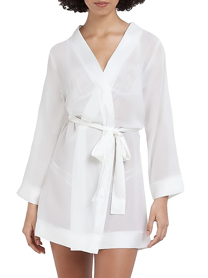 Chiffon Short Robe