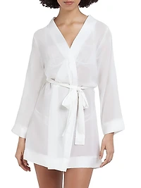 Chiffon Short Robe
