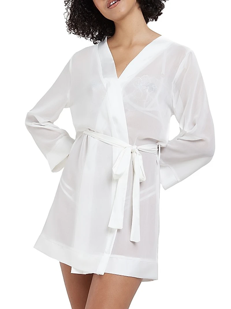 Chiffon Short Robe