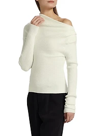 Off-the-Shoulder Sweater