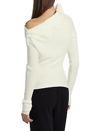 Off-the-Shoulder Sweater