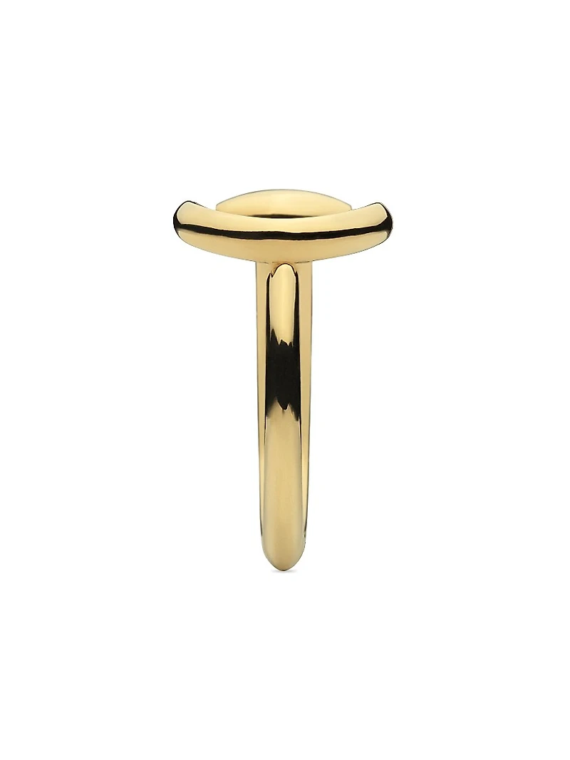 Horsebit 18K Yellow Gold Ring