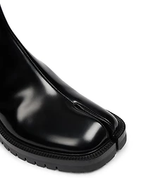 Tabi Leather Ankle Boots