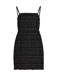 Mainline Galaxy Tweed Bow Dress
