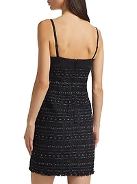 Mainline Galaxy Tweed Bow Dress