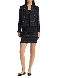 Mainline Galaxy Tweed Moto Jacket
