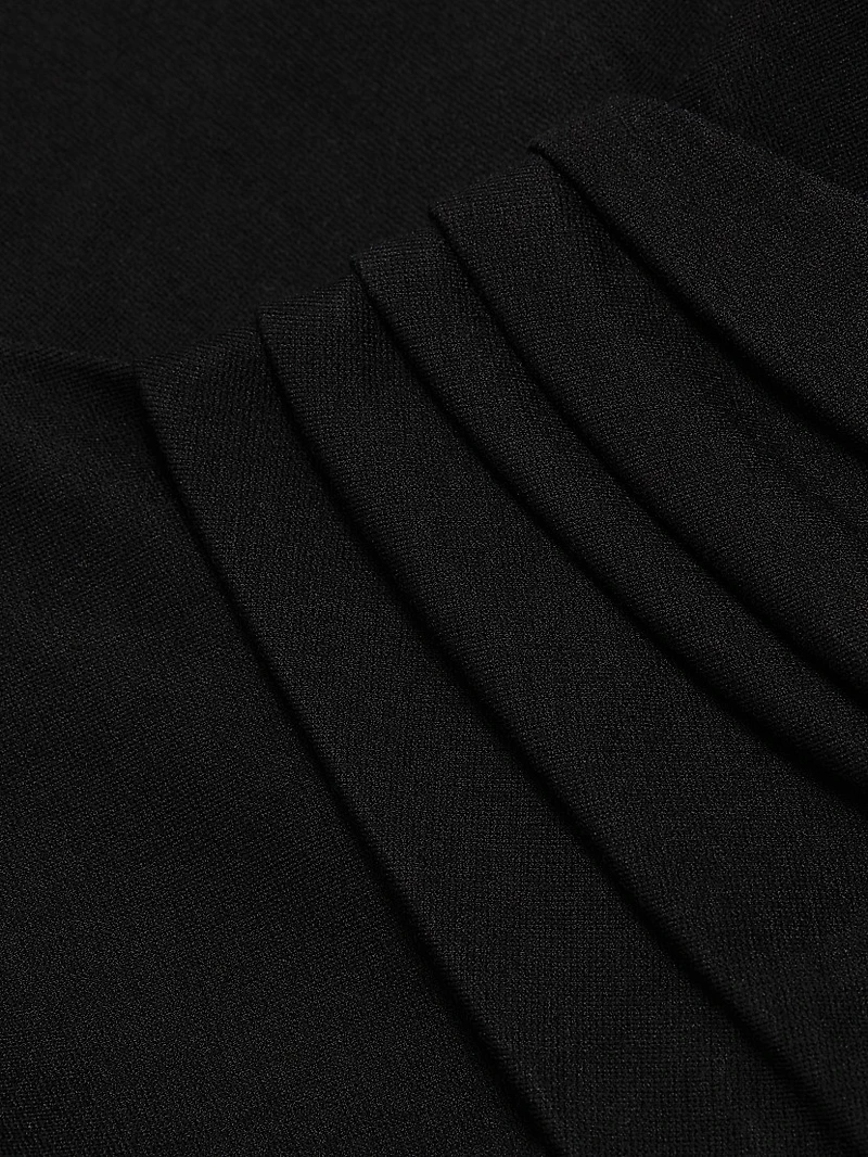 Mainline Ponte Fit-&-Flare Dress