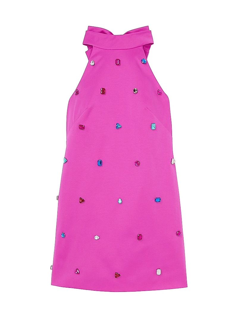 Mainline Mia Embellished Sleeveless Minidress