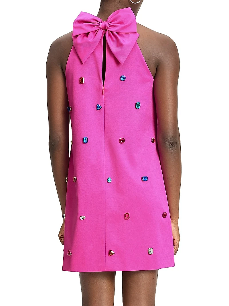 Mainline Mia Embellished Sleeveless Minidress