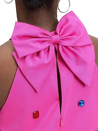 Mainline Mia Embellished Sleeveless Minidress