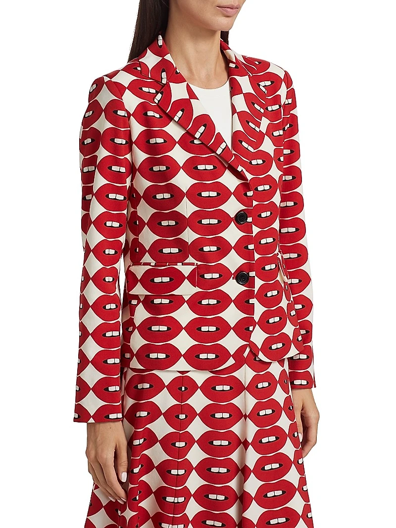 French Kissing The USA Short Jacket