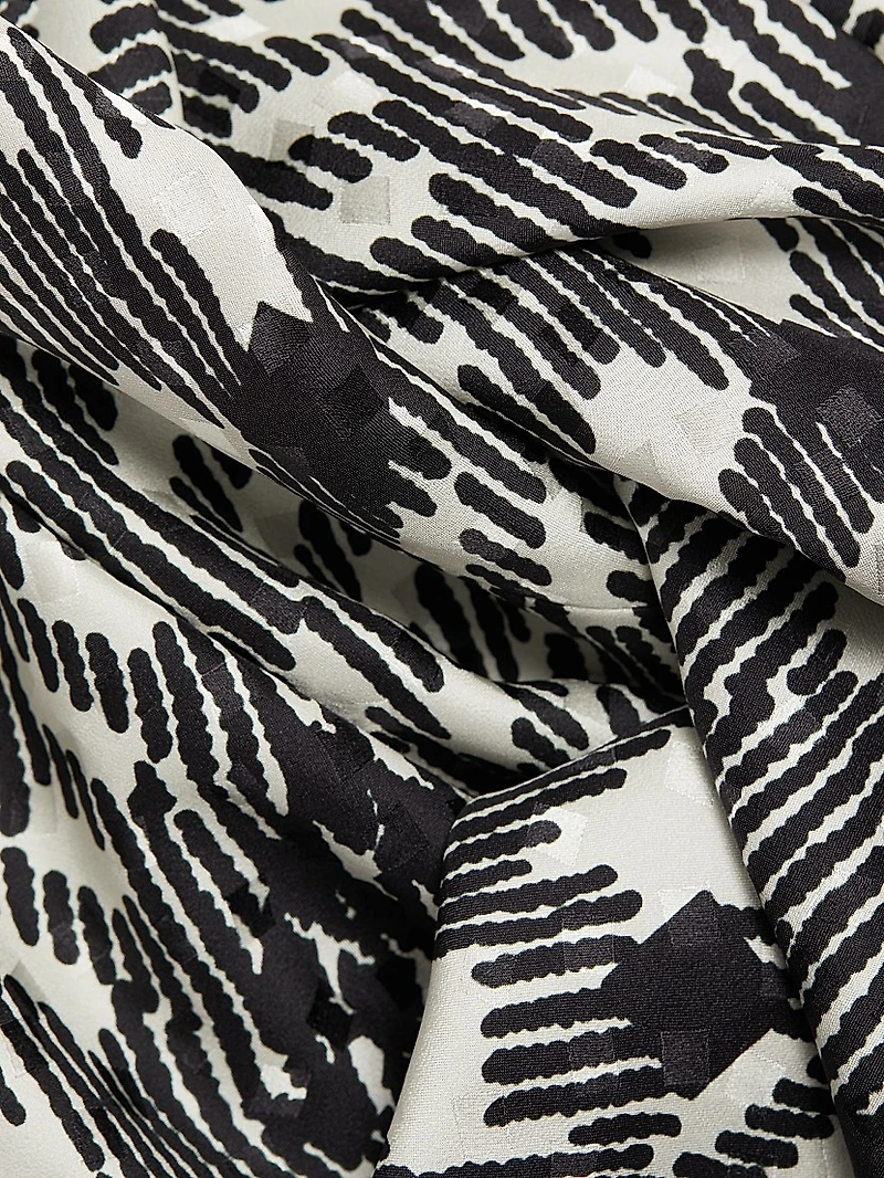 Peggys Houndstooth Trumpet Pants