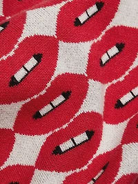 French Kissing The USA Crop Turtleneck