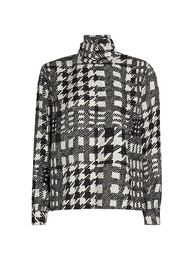Peggys Houndstooth Bianca Blouse