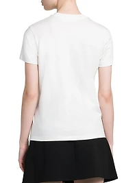 Jersey Cotton Logo Short Sleeve Shirt