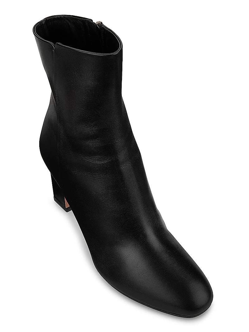 Sellier 85MM Leather Booties