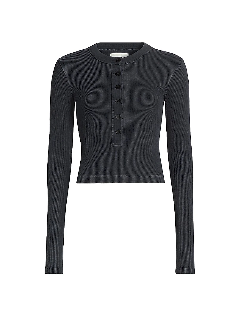 Varra Rib-Knit Henley