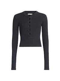 Varra Rib-Knit Henley