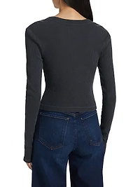 Varra Rib-Knit Henley