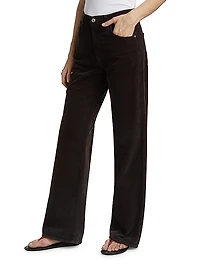 Annina 33 Corduroy Stretch-Cotton Pants