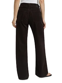 Annina 33 Corduroy Stretch-Cotton Pants
