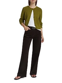 Annina 33 Corduroy Stretch-Cotton Pants