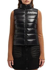 Ghany Zip Up Down Vest