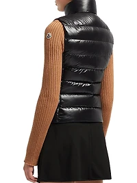 Ghany Zip Up Down Vest