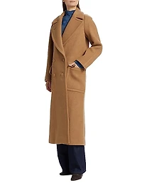 Randia Double-Breasted Wool Coat