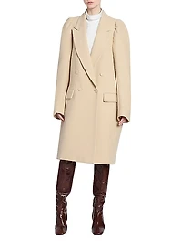 Rinky Double-Breasted Wool Coat