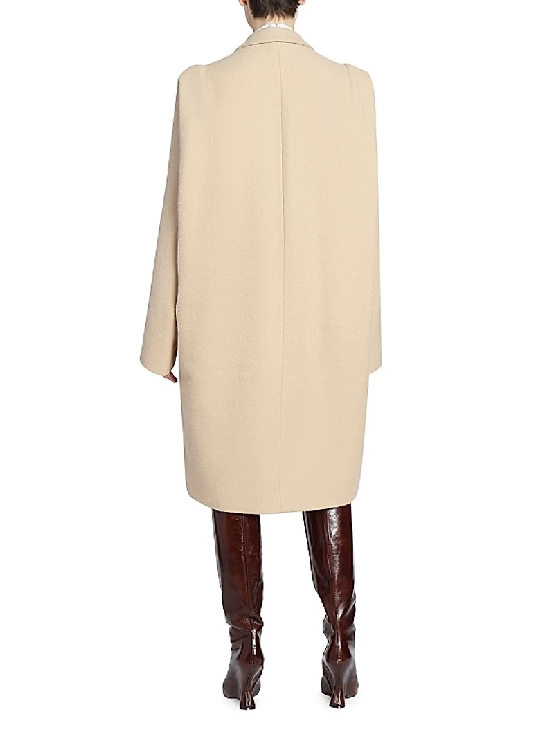 Rinky Double-Breasted Wool Coat