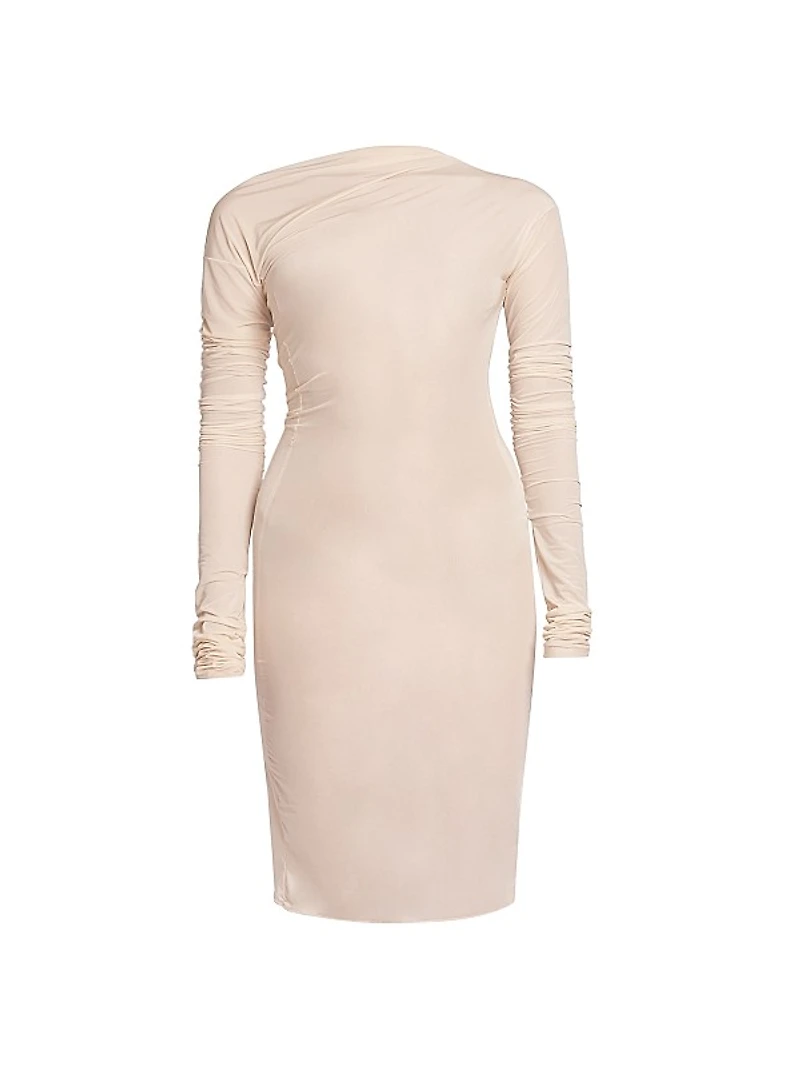 Hoan Ruched Mesh Top