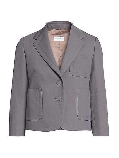 Bamis Wool-Blend Tailored Jacket