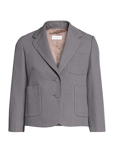 Bamis Wool-Blend Tailored Jacket