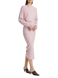 Holdens Rib-Knit Midi-Dress