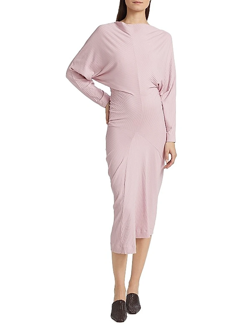 Holdens Rib-Knit Midi-Dress