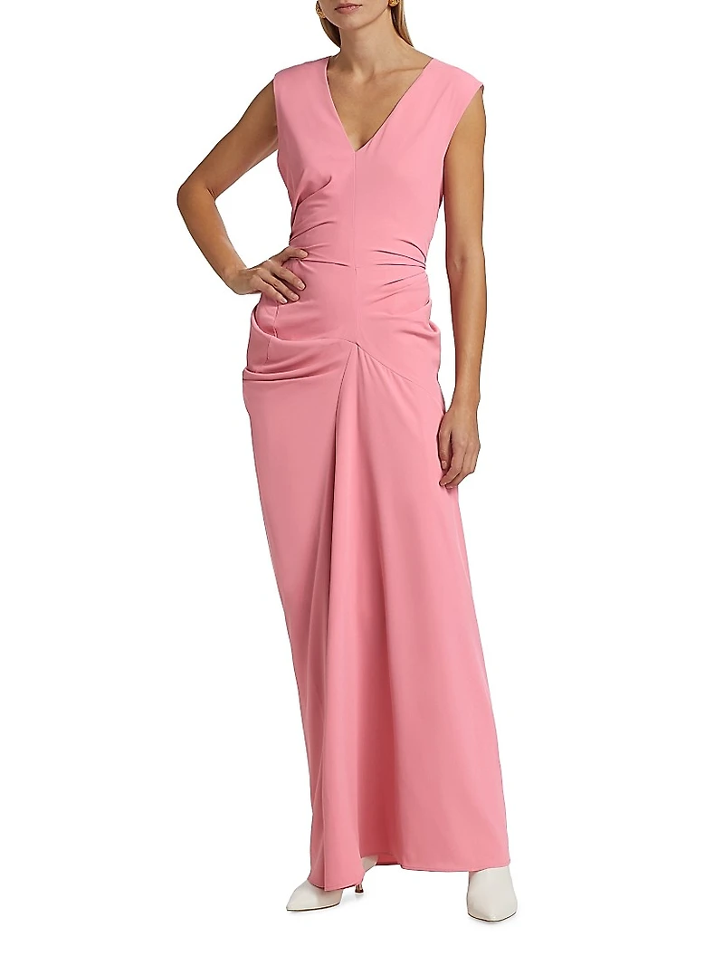 Daring Sash Gown