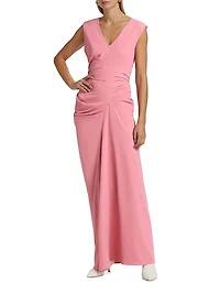 Daring Sash Gown