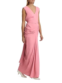 Daring Sash Gown