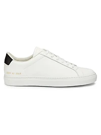 Retro Classic Leather Low-Top Sneakers