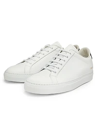 Retro Classic Leather Low-Top Sneakers