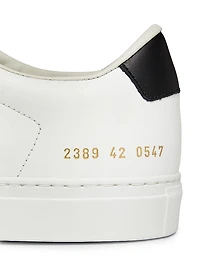 Retro Classic Leather Low-Top Sneakers