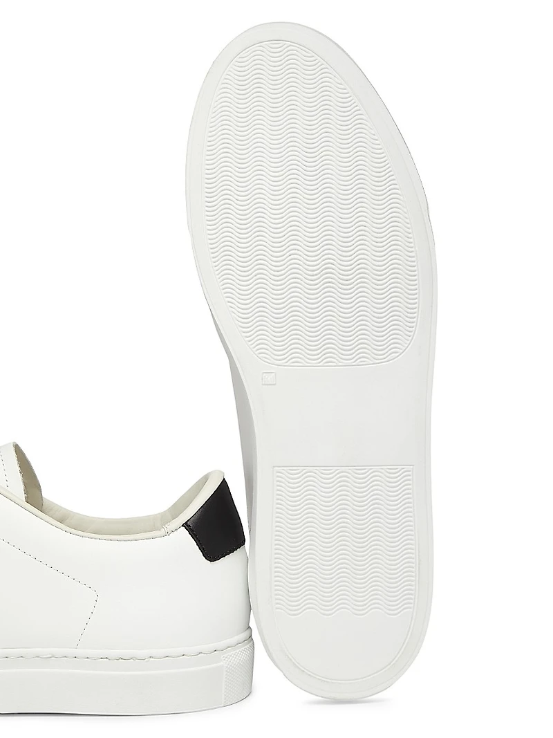 Retro Classic Leather Low-Top Sneakers