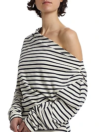 Off-the-Shoulder Asymmetrical Dress