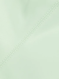 Faux Leather Tube Top