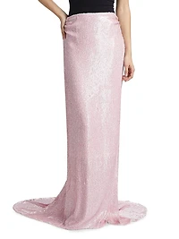Sequined Maxi Skirt