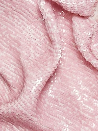 Dare Sequin Draped Gown