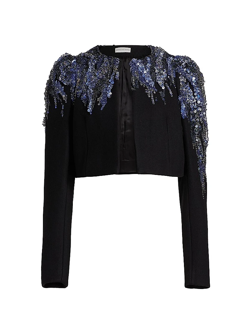 Bea Embellished Wool Jacket