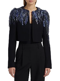 Bea Embellished Wool Jacket